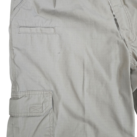 5.11 511 Tactical Pants Mens Size 34X34 Cargo Utility Ripstop Khaki Double Knee - Picture 4 of 16